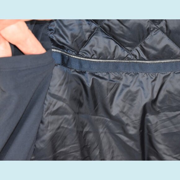 Lululemon Athletica Vest Women's 4 Blue Down For A Run Full Zip Goose Feathers - Picture 12 of 15